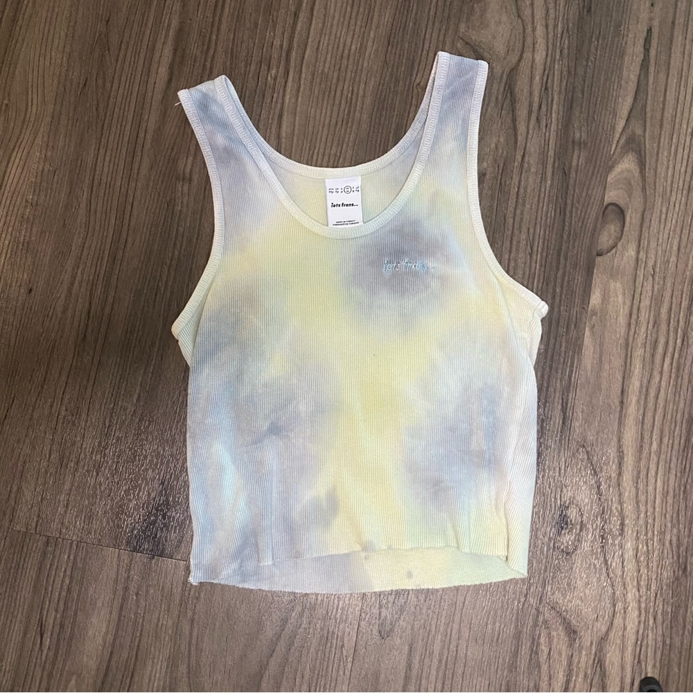 Tye dye urban outfitters tank top